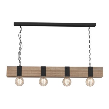Candelabro suspenso SODER 4xE27/60W/230V
