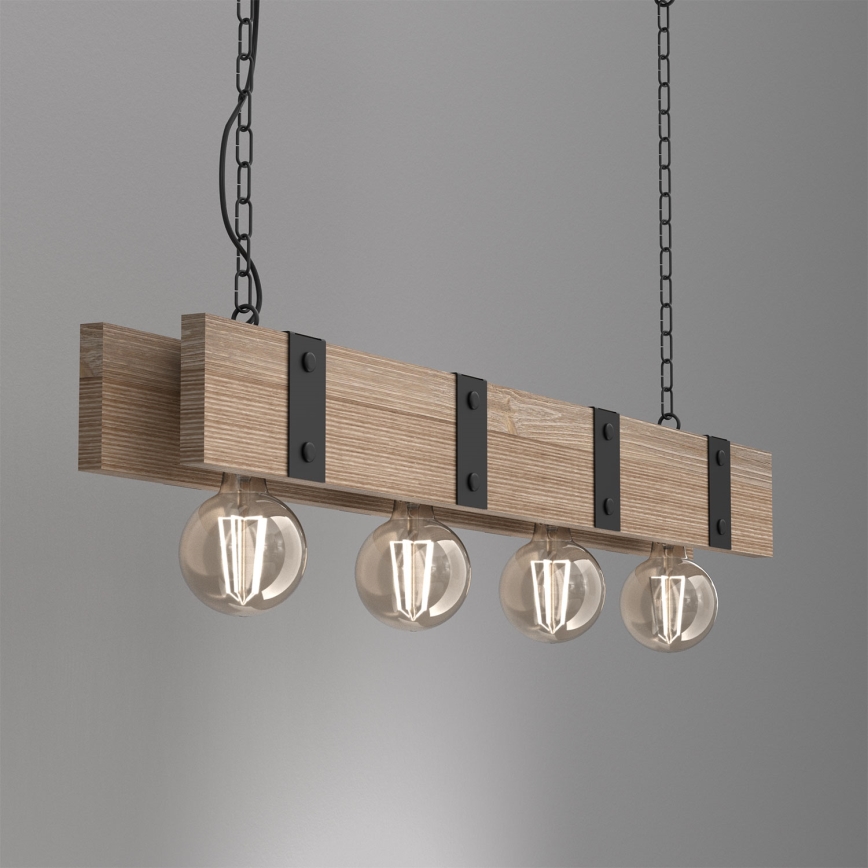 Candelabro suspenso SODER 4xE27/60W/230V