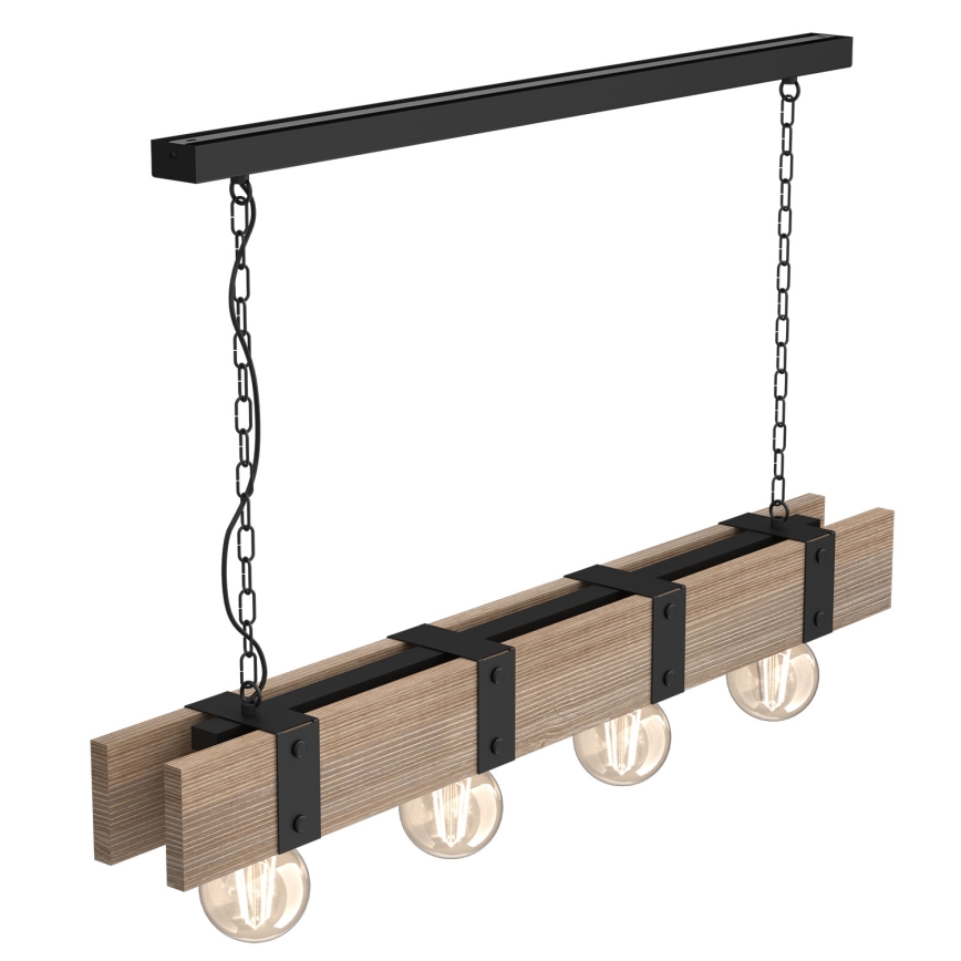 Candelabro suspenso SODER 4xE27/60W/230V