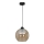 Candelabro suspenso SOFIA 1xE27/60W/230V castanho