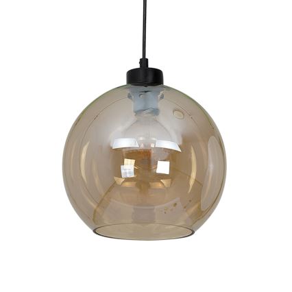 Candelabro suspenso SOFIA 1xE27/60W/230V castanho