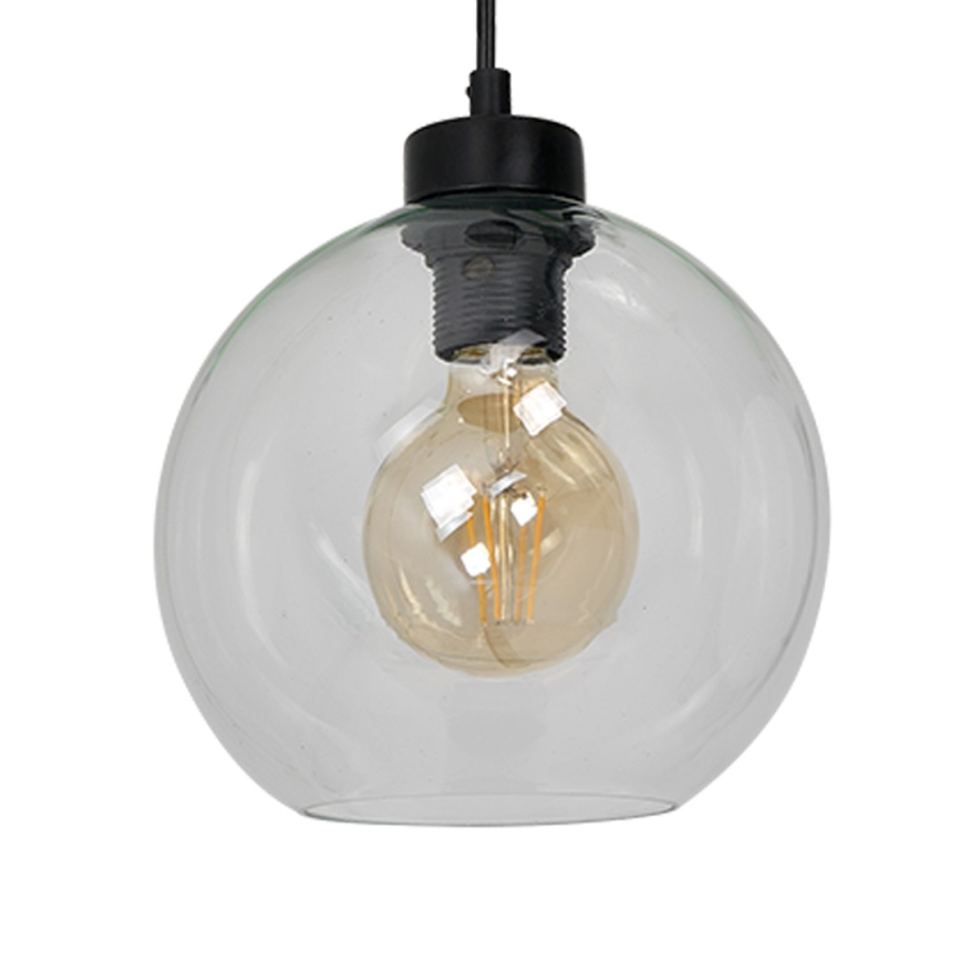 Candelabro suspenso SOFIA 1xE27/60W/230V transparente