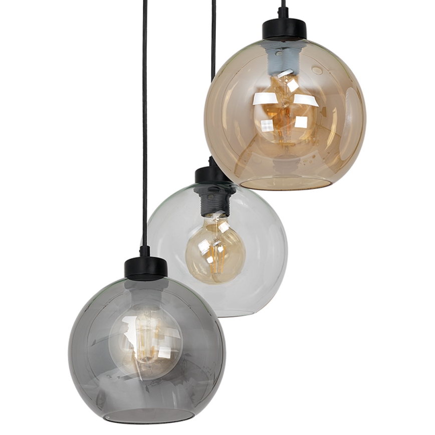 Candelabro suspenso SOFIA 3xE27/60W/230V misto