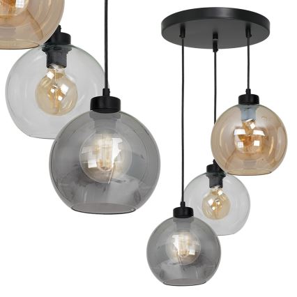 Candelabro suspenso SOFIA 3xE27/60W/230V misto