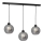 Candelabro suspenso SOFIA 3xE27/60W/230V preto