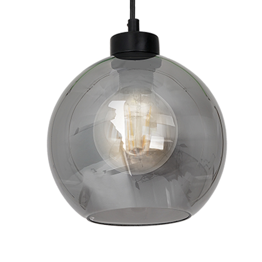 Candelabro suspenso SOFIA 3xE27/60W/230V preto