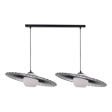 Candelabro suspenso SOL 2xE27/60W/230V preto