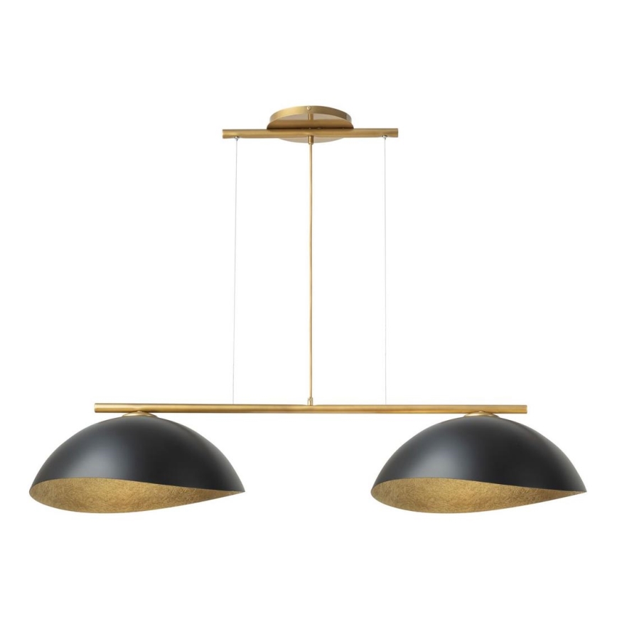 Candelabro suspenso SOLAR 2xE27/60W/230V dourada