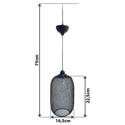 Candelabro suspenso solar LED MEGGY 1,2V IP44