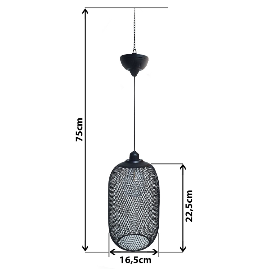 Candelabro suspenso solar LED MEGGY 1,2V IP44