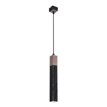 Candelabro suspenso SOLO 1xGU10/MR11/40W/230V preto