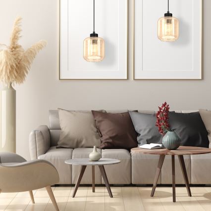 Candelabro suspenso SOMBRA 1xE27/60W/230V bege