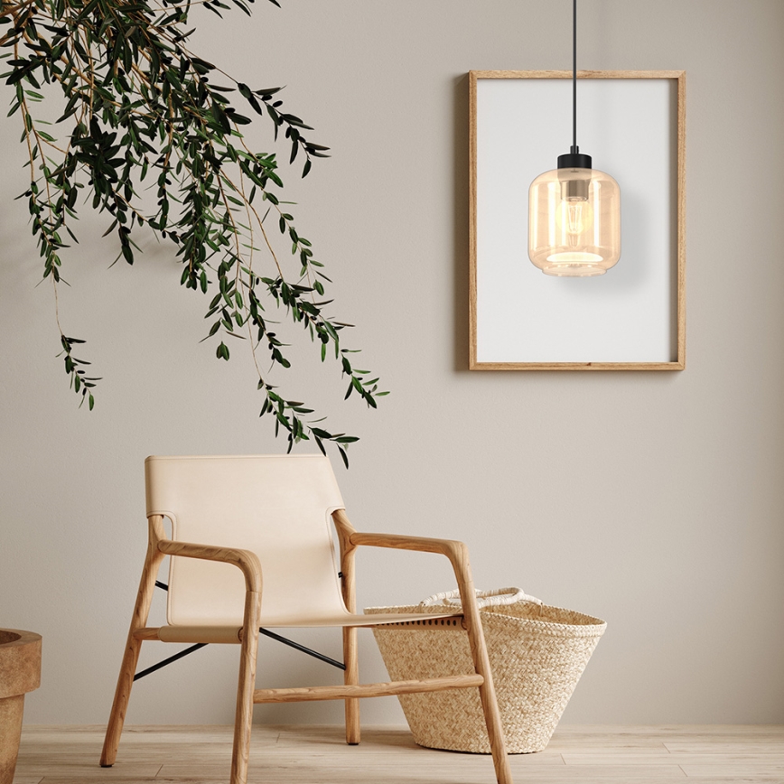 Candelabro suspenso SOMBRA 1xE27/60W/230V bege