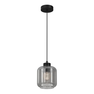 Candelabro suspenso SOMBRA 1xE27/60W/230V cinzento