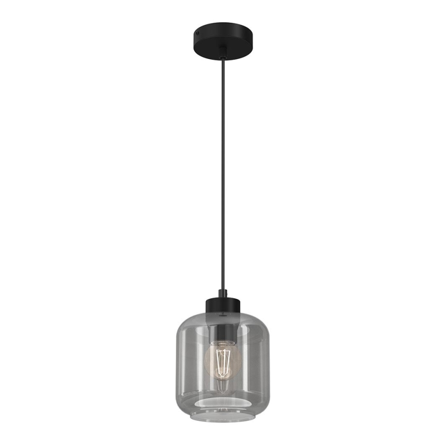 Candelabro suspenso SOMBRA 1xE27/60W/230V cinzento