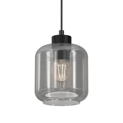Candelabro suspenso SOMBRA 1xE27/60W/230V cinzento
