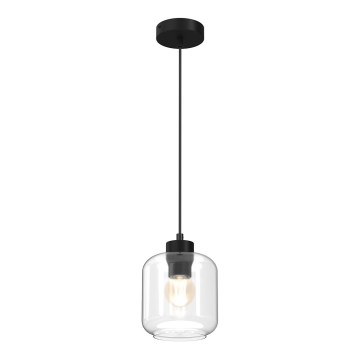 Candelabro suspenso SOMBRA 1xE27/60W/230V transparente