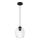 Candelabro suspenso SOMBRA 1xE27/60W/230V transparente