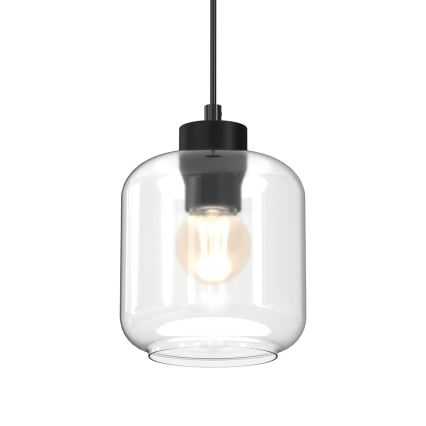 Candelabro suspenso SOMBRA 1xE27/60W/230V transparente
