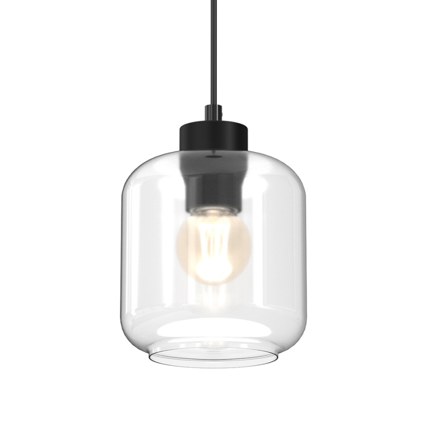 Candelabro suspenso SOMBRA 1xE27/60W/230V transparente