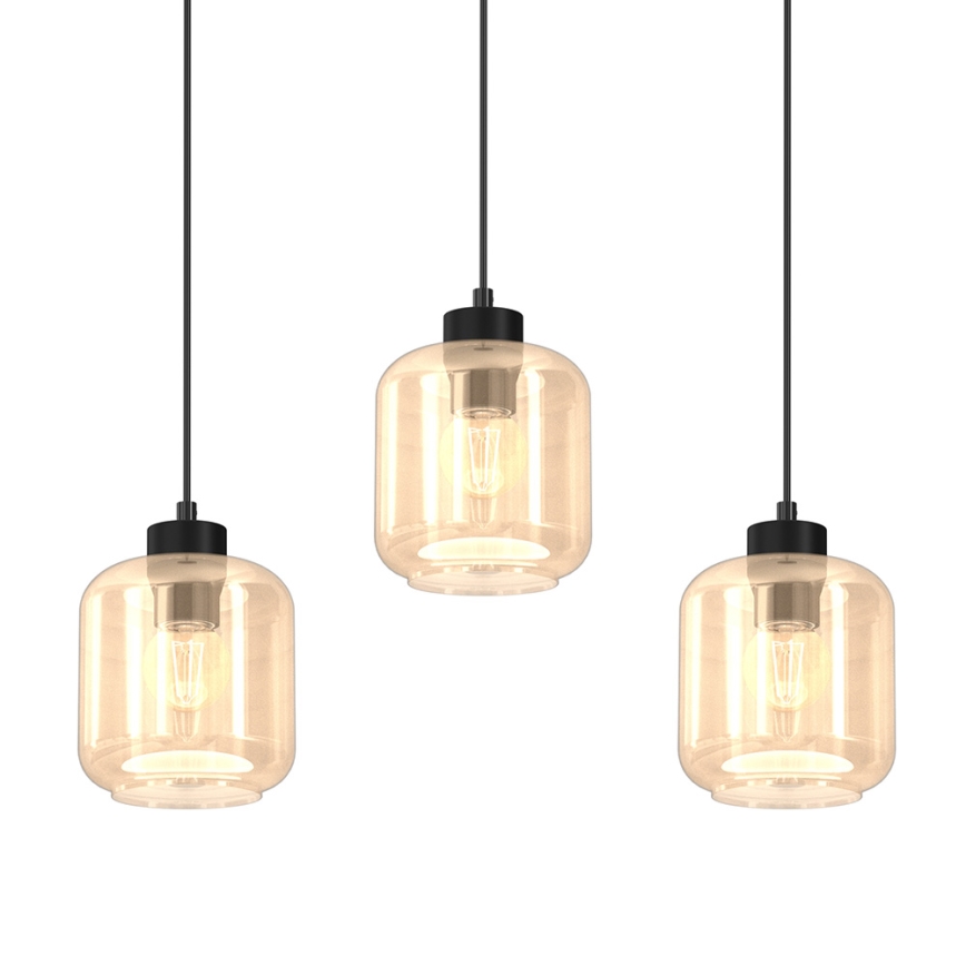 Candelabro suspenso SOMBRA 3xE27/60W/230V bege