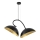 Candelabro suspenso SPACE 2xE27/60W/230V preto/dourada