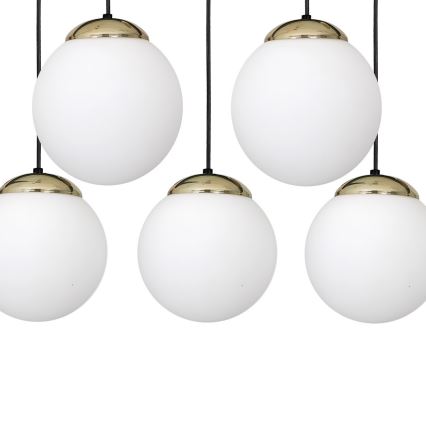 Candelabro suspenso SPARTA 5xE14/40W/230V