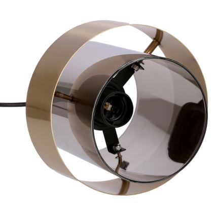 Candelabro suspenso SPIEGA 3xE27/60W/230V dourada/preto