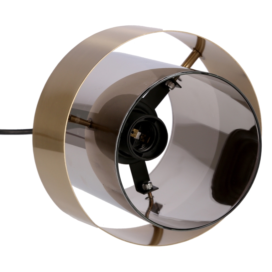 Candelabro suspenso SPIEGA 3xE27/60W/230V dourada/preto