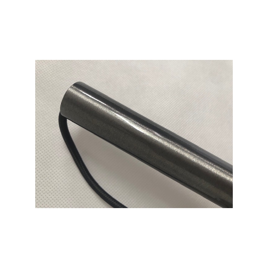 Candelabro suspenso STALACTITE 1xG9/2,5W/230V preto