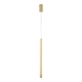 Candelabro suspenso STALACTITE LASER 1xG9/2,5W/230V dourado