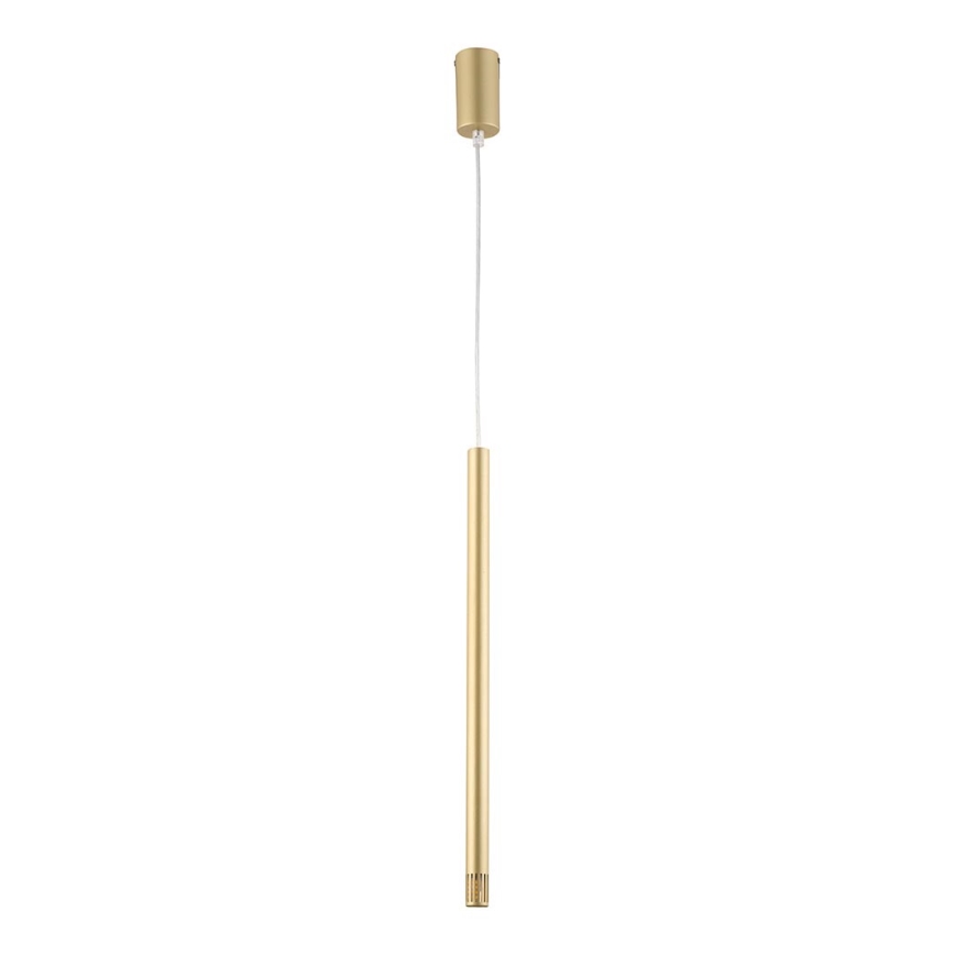 Candelabro suspenso STALACTITE LASER 1xG9/2,5W/230V dourado