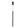 Candelabro suspenso STALACTITE LASER 1xG9/2,5W/230V preto