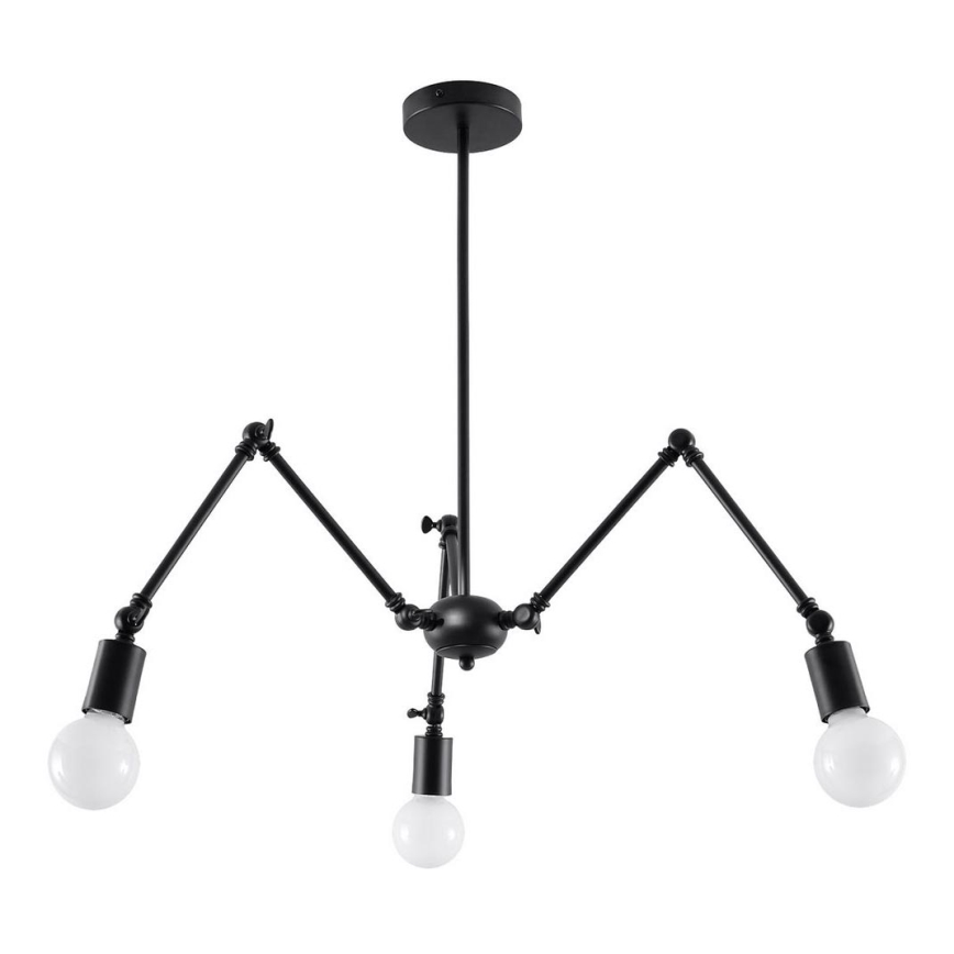 Candelabro suspenso STARK 3xE27/60W/230V