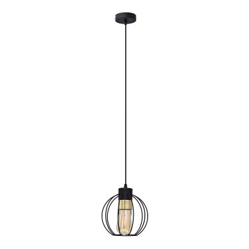 Candelabro suspenso STARLIGHT 1xE27/15W/230V preto/dourado