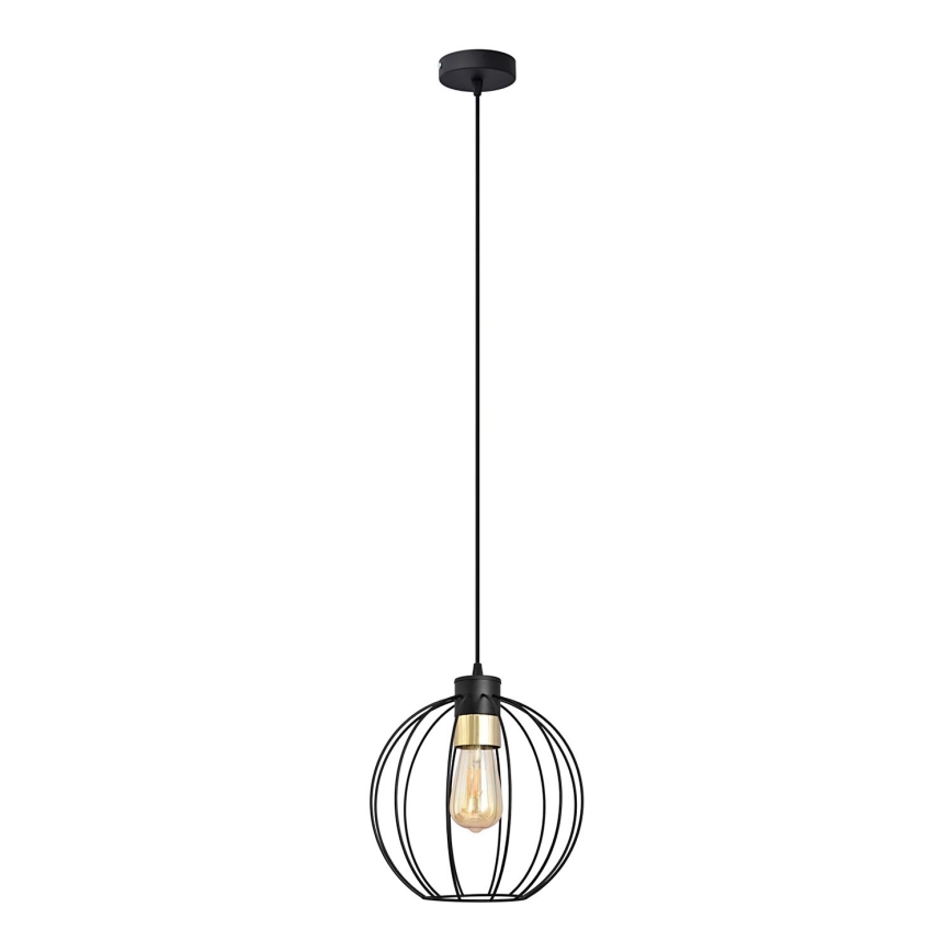 Candelabro suspenso STARLIGHT 1xE27/15W/230V preto/dourado