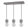 Candelabro suspenso STRONG 3xE27/60W/230V betão - certificado por FSC