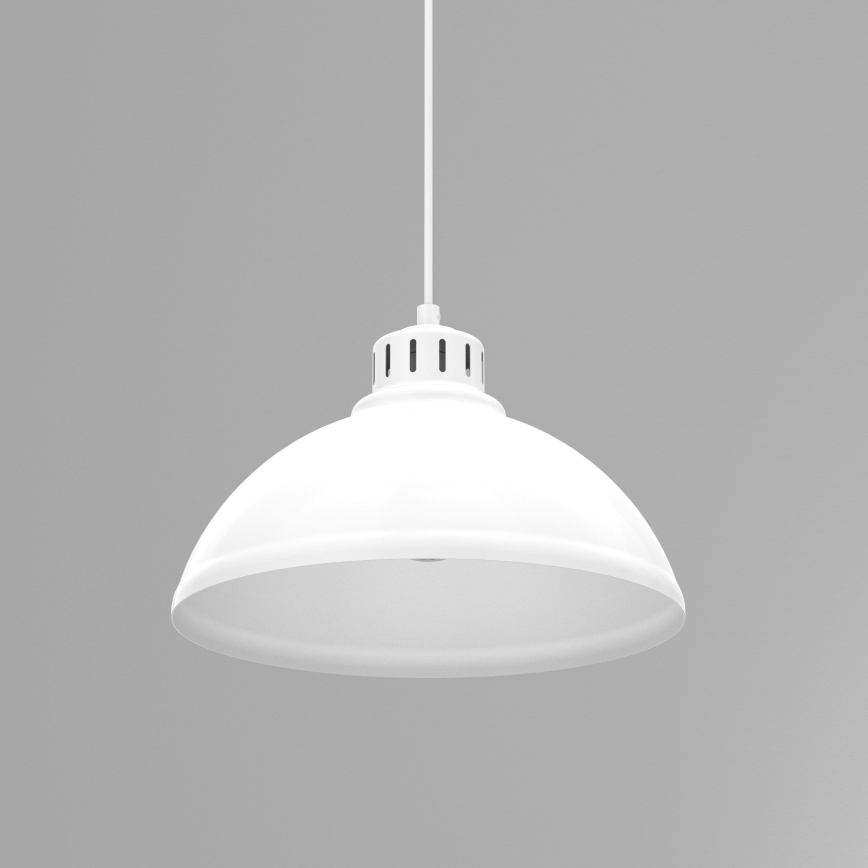 Candelabro suspenso SVEN 1xE27/15W/230V branco