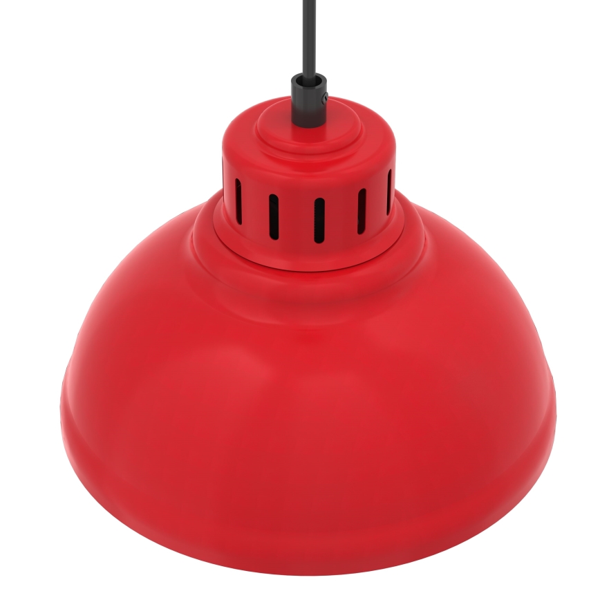 Candelabro suspenso SVEN 1xE27/15W/230V vermelho
