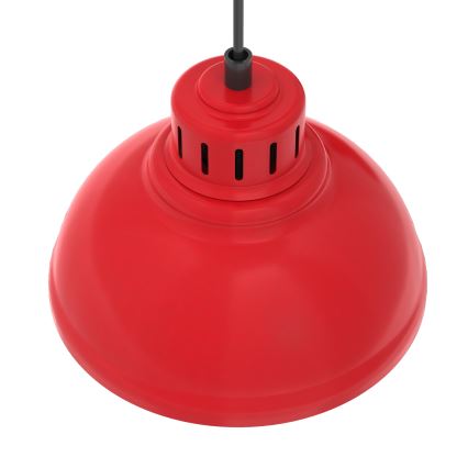 Candelabro suspenso SVEN 2xE27/15W/230V vermelho
