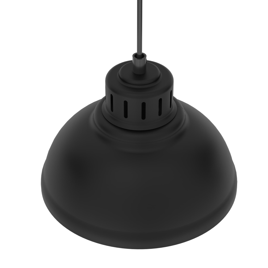 Candelabro suspenso SVEN 4xE27/15W/230V preto