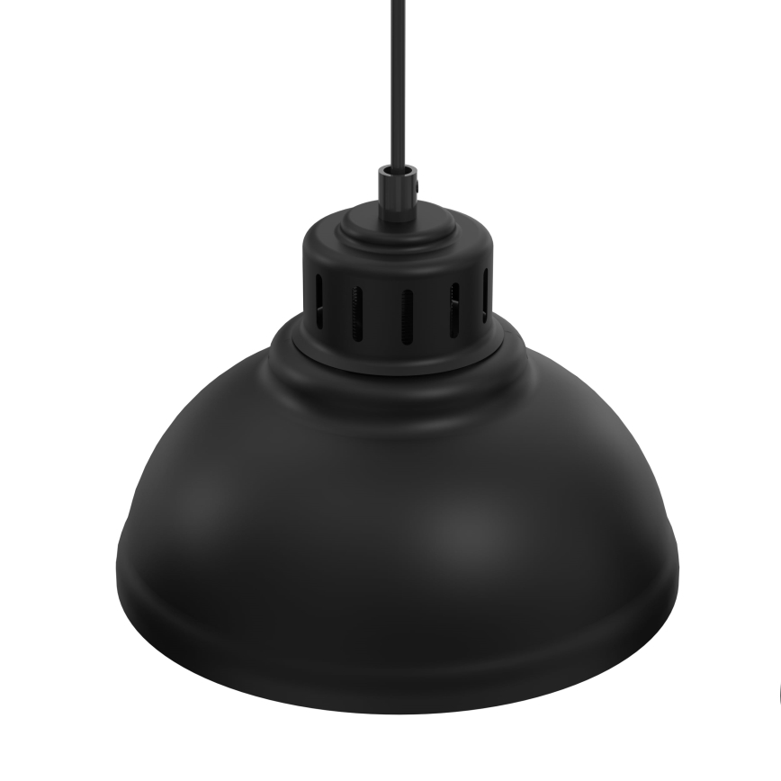 Candelabro suspenso SVEN 5xE27/15W/230V preto/dourado