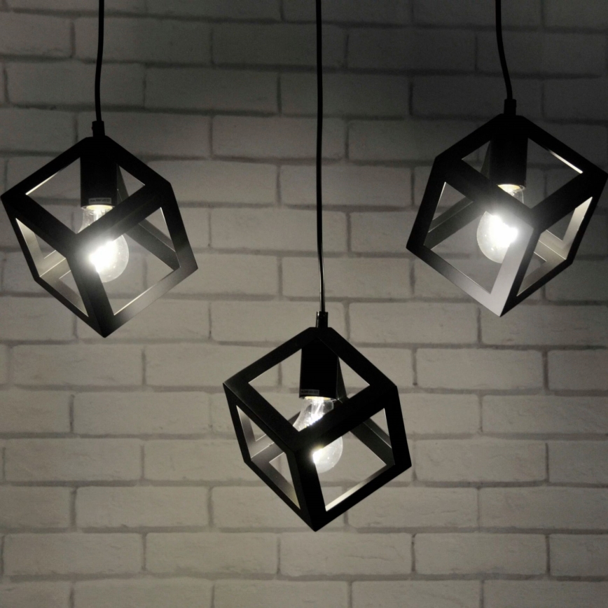Candelabro suspenso SWEDEN 3xE27/20W/230V