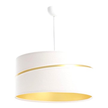 Candelabro suspenso SWING 1xE27/60W/230V branco/dourada