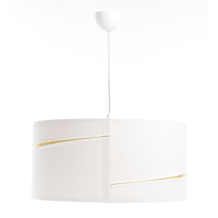 Candelabro suspenso SWING 1xE27/60W/230V branco/dourada