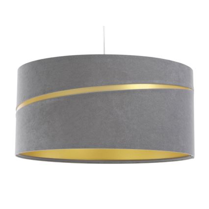 Candelabro suspenso SWING 1xE27/60W/230V cinzento/dourada