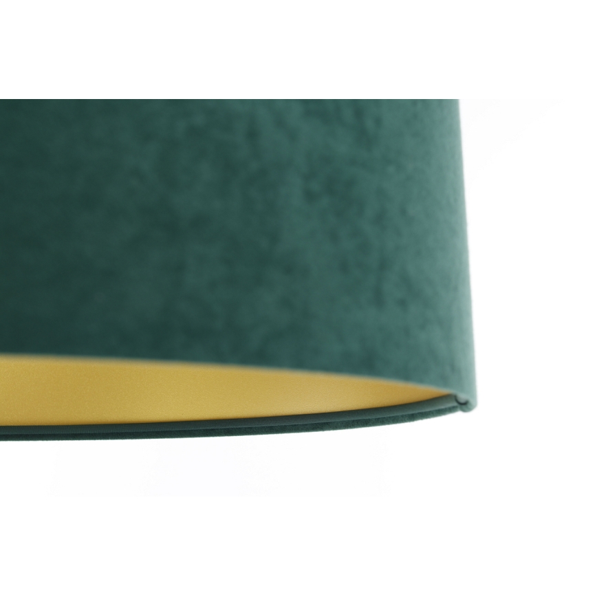 Candelabro suspenso SWING 1xE27/60W/230V verde/dourada