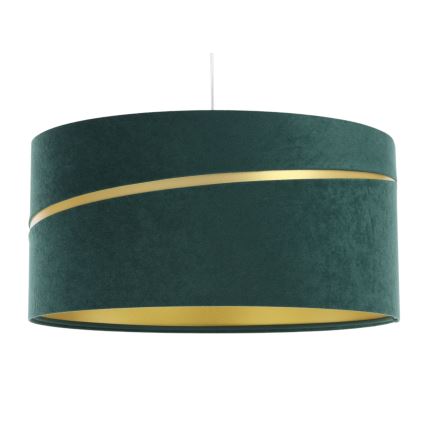 Candelabro suspenso SWING 1xE27/60W/230V verde/dourada