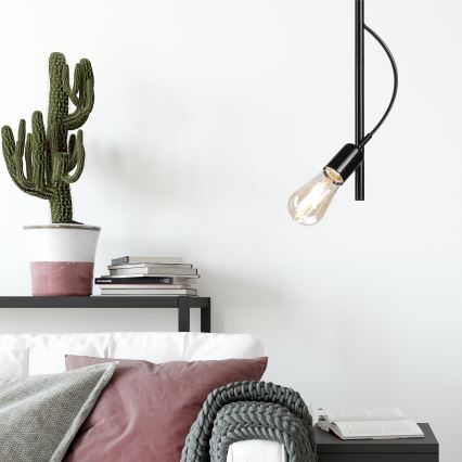 Candelabro suspenso TARO 1xE27/60W/230V preto