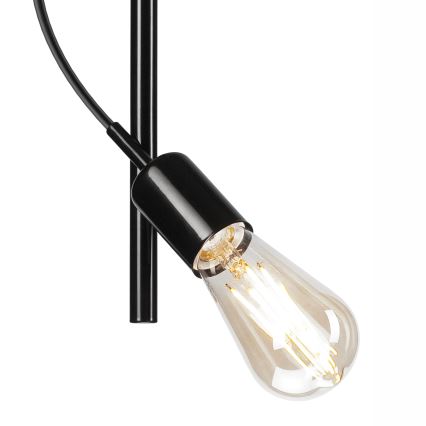 Candelabro suspenso TARO 1xE27/60W/230V preto